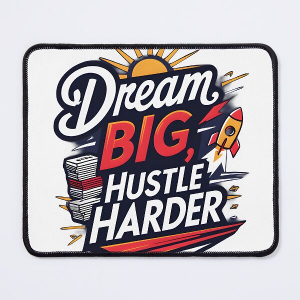 Item preview, Dream Big, Hustle Harder designed and sold by Cool Cash Tees .
