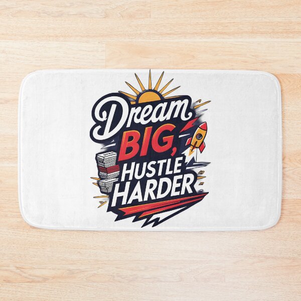 Item preview, Dream Big, Hustle Harder designed and sold by Cool Cash Tees .