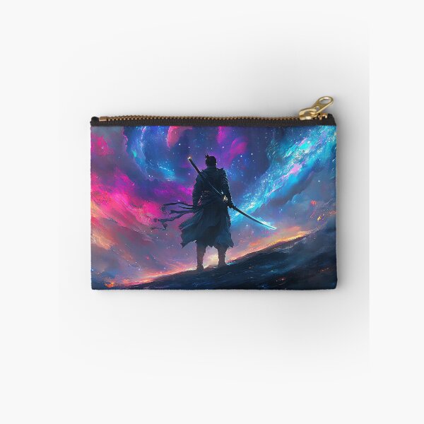 Item preview, Neon Samurai: Guardian of the Cosmic Rift designed and sold by PixelReverb.