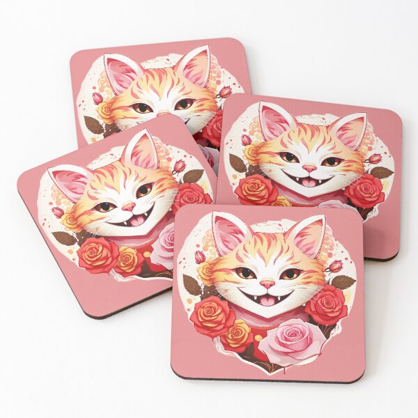 Item preview, A cat in love with a heart. designed and sold by Natalia-Vlad.