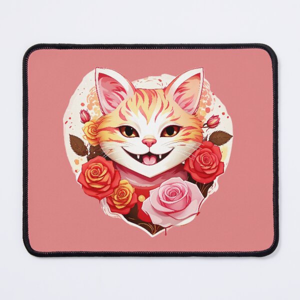 Item preview, A cat in love with a heart. designed and sold by Natalia-Vlad.