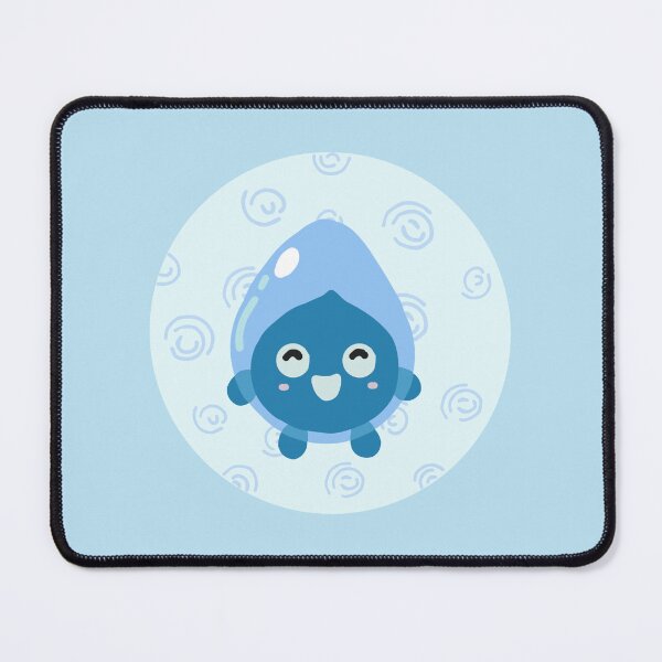 Item preview, Raindrop Character Lying in a Puddle designed and sold by kizcreates.