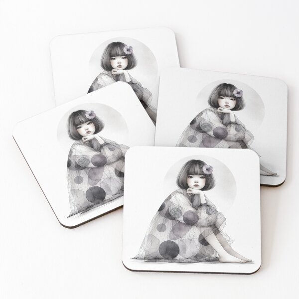 Item preview, Melancholy Girl designed and sold by Beyondnote-Art.