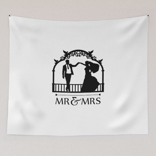Item preview, Wedding Bachelor Party T Shirt, Wedding T Shirt, Fantasy Themed Wedding, Mr. and Mrs., Romantic Couple, Bride and Groom Funny Wedding Gift Idea Essential T-Shirt designed and sold by sixday 7day.