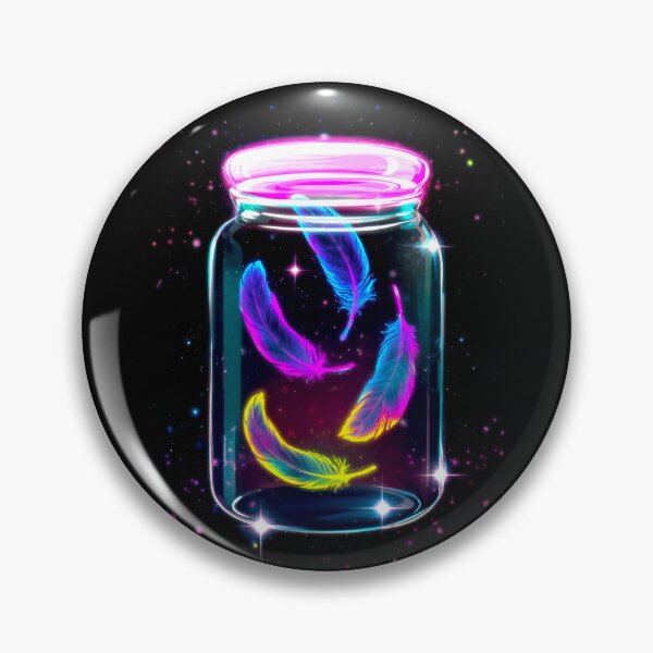 Item preview, Cosmic Feather Jar designed and sold by Exodoi.