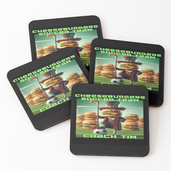 Item preview, Cheeseburgers Soccer Team Coach  designed and sold by dookiemd.