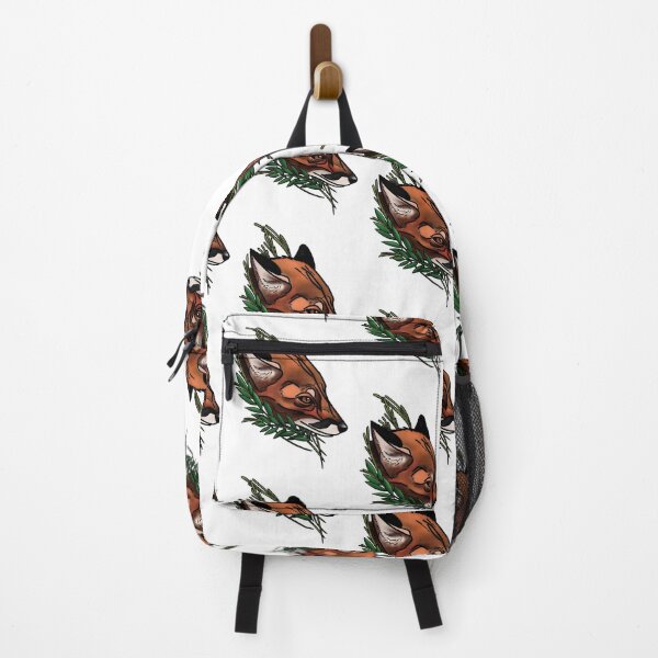 Item preview, Fox with grass neotrad tattoo style designed and sold by LeahcarsArt.