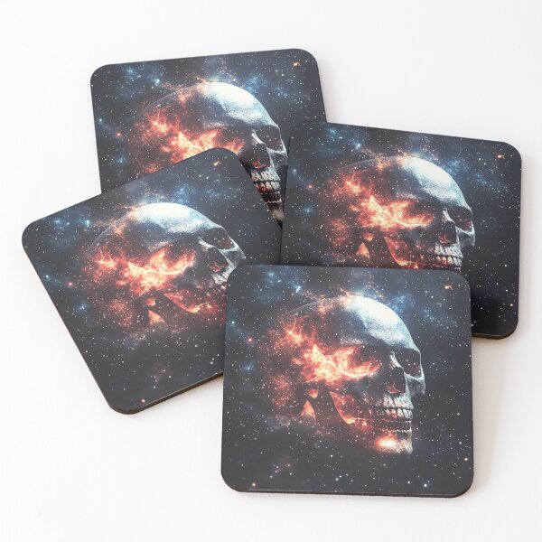 Item preview, Celestial Skull: Fire and Stardust designed and sold by PixelReverb.