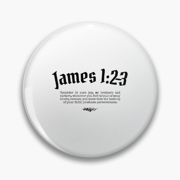 Item preview, James 1:2-3 Simple designed and sold by maxztron.