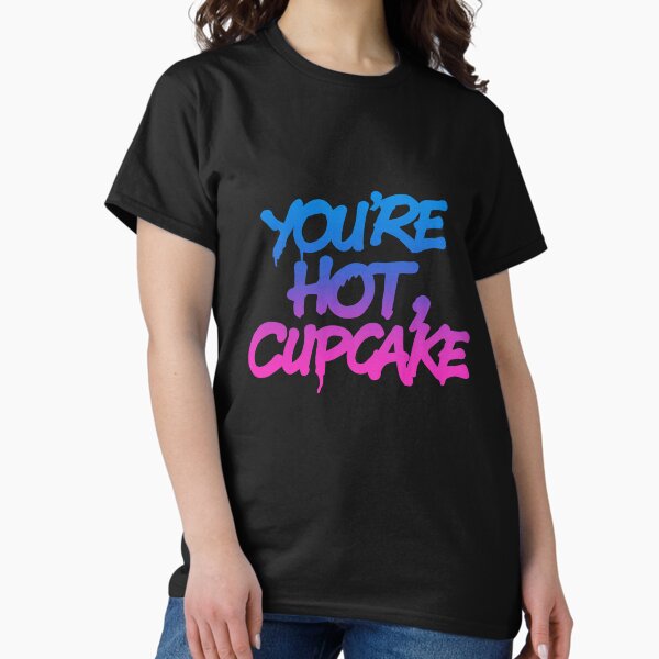 Vista previa del artículo con la obra «Estás caliente, cupcake», diseñado y vendido por Israelbeck7.