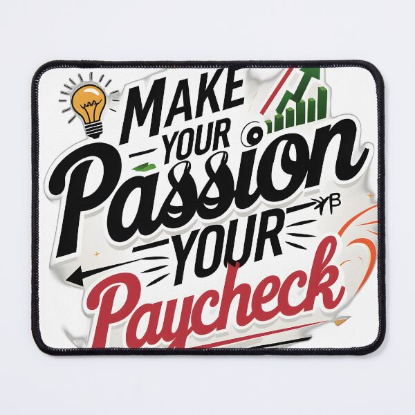 Item preview, Make Your Passion Your Paycheck designed and sold by Cool Cash Tees .