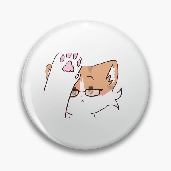 Item preview, Doom Cat Head Pat designed and sold by InkyDrops.
