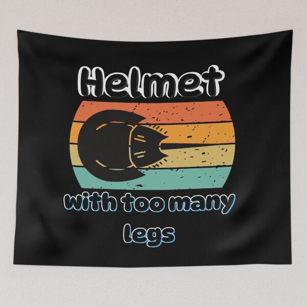 Item preview, Horseshoe crab - Helemt with too many legs designed and sold by Bawek85Designs.