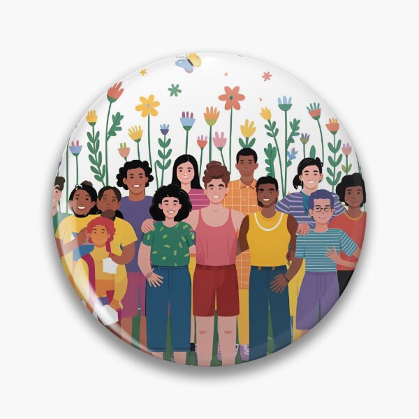 Item preview, Unity of Community | Strength in Diversity | Together We Thrive | Social Harmony Design designed and sold by PaintedPixels01.