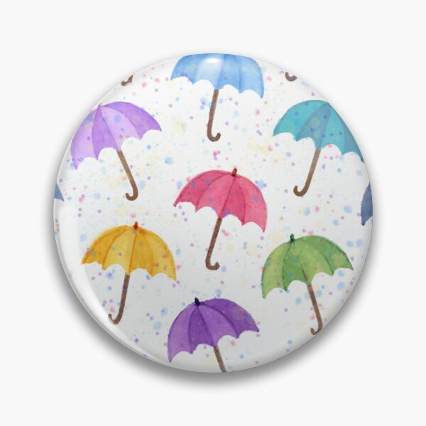 Item preview, Watercolor Umbrellas designed and sold by BadGhosties.