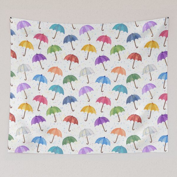 Item preview, Watercolor Umbrellas designed and sold by BadGhosties.