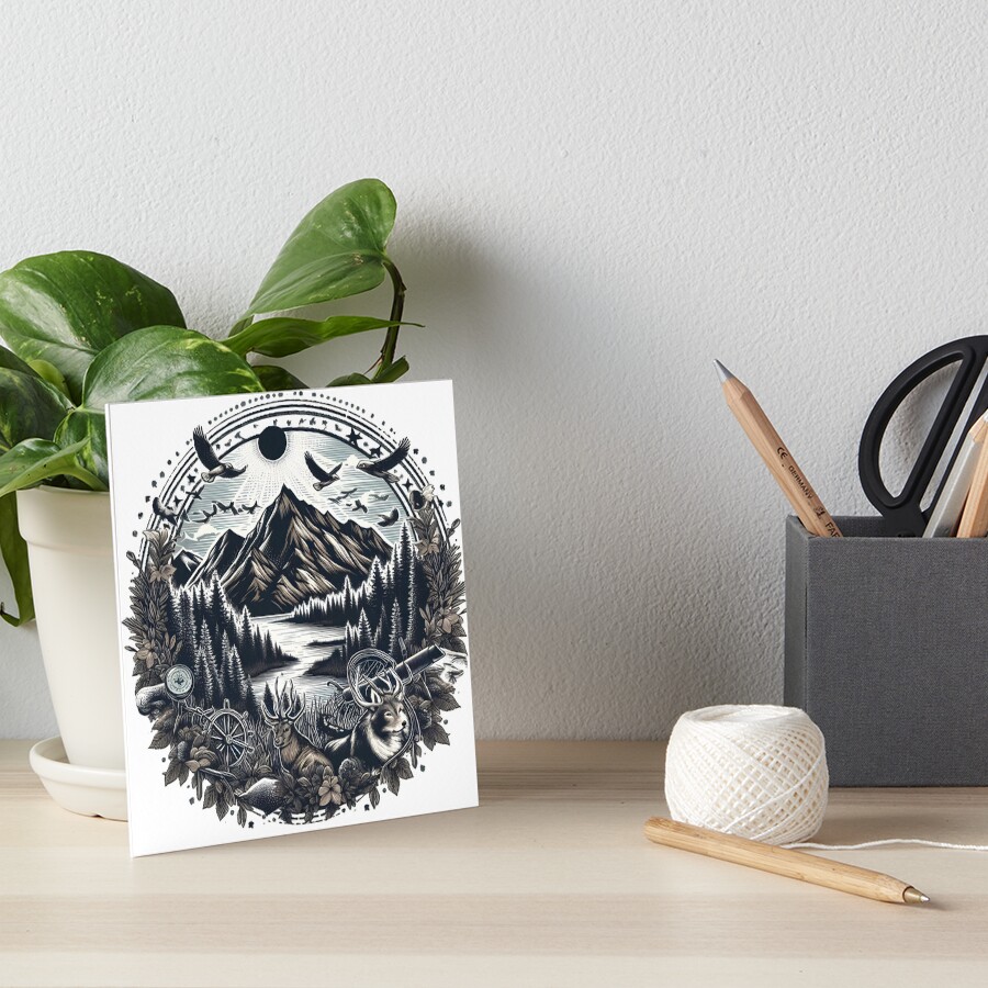 Item preview, Art Board Print designed and sold by Firstpharm.