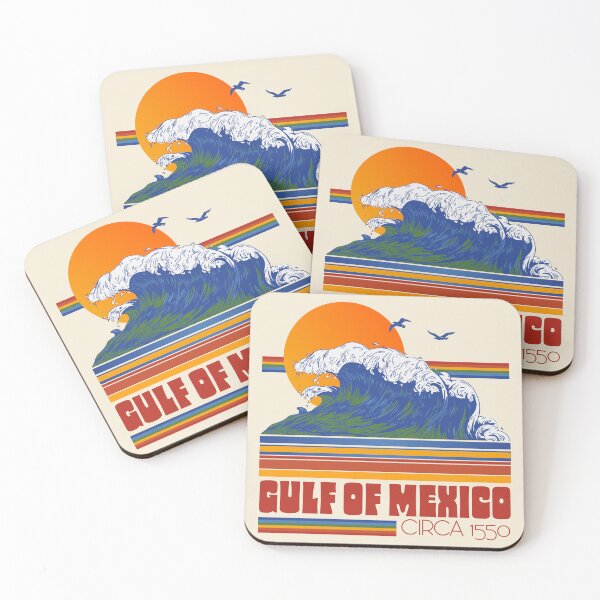 Item preview, Vintage 80s Style Gulf Of Mexico designed and sold by acquiesce13.