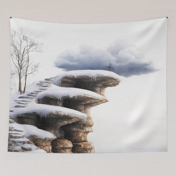 Item preview, Ascent to Solitude designed and sold by bloorose.