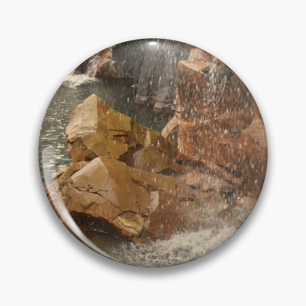 Item preview, Mandalay Bay Rocks Under Waterfall designed and sold by MangoSeeds.