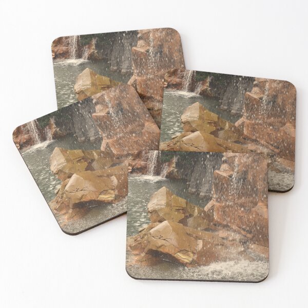 Item preview, Mandalay Bay Rocks Under Waterfall designed and sold by MangoSeeds.