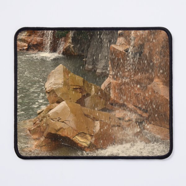 Item preview, Mandalay Bay Rocks Under Waterfall designed and sold by MangoSeeds.