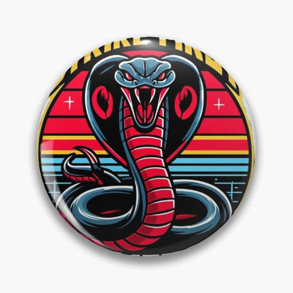 Item preview, Cobra Kai Strike First No Mercy Sticker designed and sold by iiBellaArt.