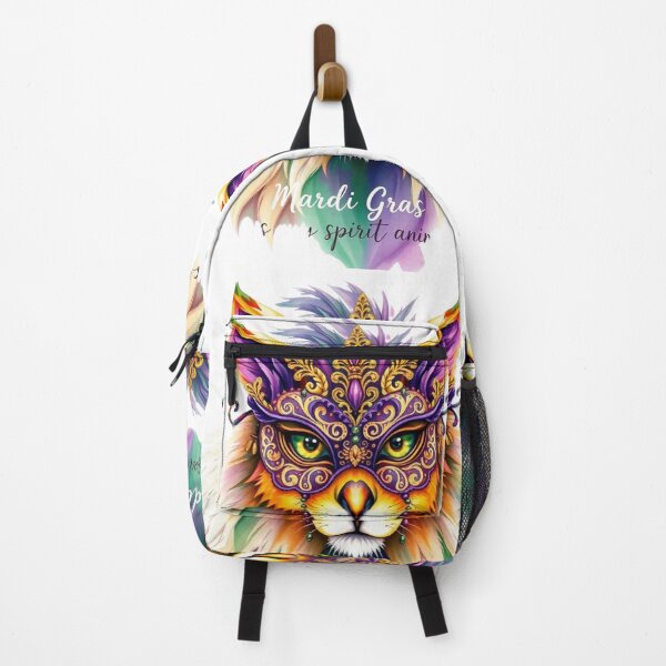 Item preview, Mardi Gras Spirit Animal designed and sold by DehatiCanvas.