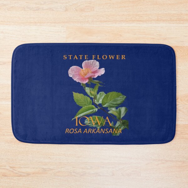 Item preview, Iowa Territory Flower Rosa Arkansana designed and sold by taiche.