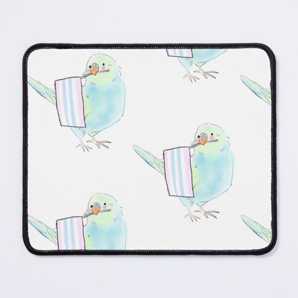 Item preview, Cute Bird Supports Trans Rights (holding a Trans Flag) designed and sold by Jessicaxcorex.