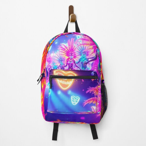 Item preview, Neon Carnival Dancers-Mardi Gras designed and sold by DehatiCanvas.