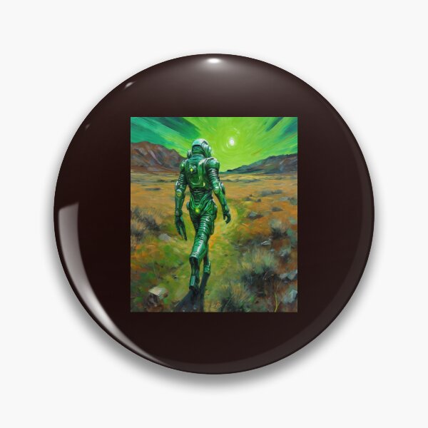 Item preview, "Cosmic Resilience: Futuristic Astronaut Expedition" designed and sold by Artisticanvas.