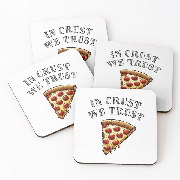 Item preview, In Crust We Trust designed and sold by LewpyG.