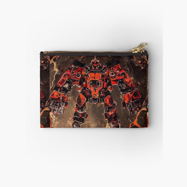 Item preview, Robot Mech Acrylic Pour Painting 028 designed and sold by Paws Of Aries.