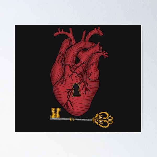 Item preview, Key to my heart designed and sold by WrensDgtDesigns.