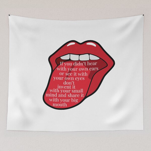 Item preview, Big Mouth Gossiper designed and sold by Sarcastic Gun.