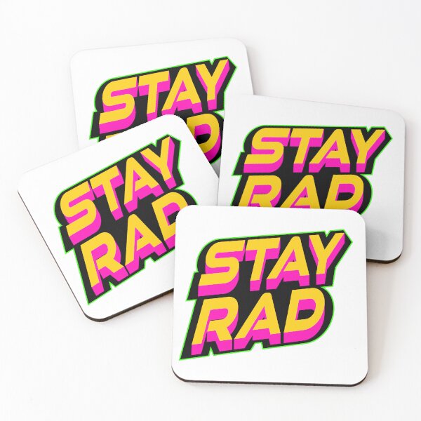 Item preview, Stay Rad designed and sold by VISUAL VORTEX GRAPHICS NO AI ART JUST REAL GRAPHIC DESIGN.