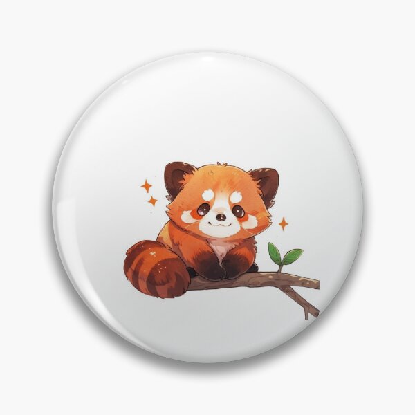 Item preview, Fluffy Red Panda  designed and sold by Studio Panda.