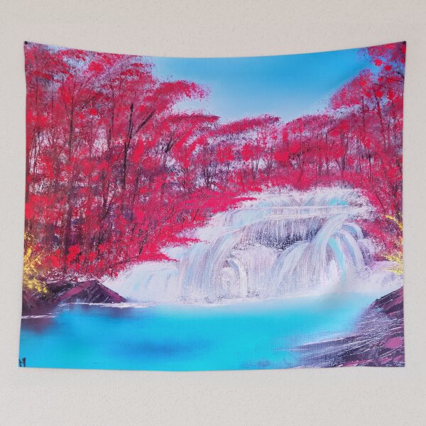 Item preview, Crimson Cascade  designed and sold by Pegspaintings.