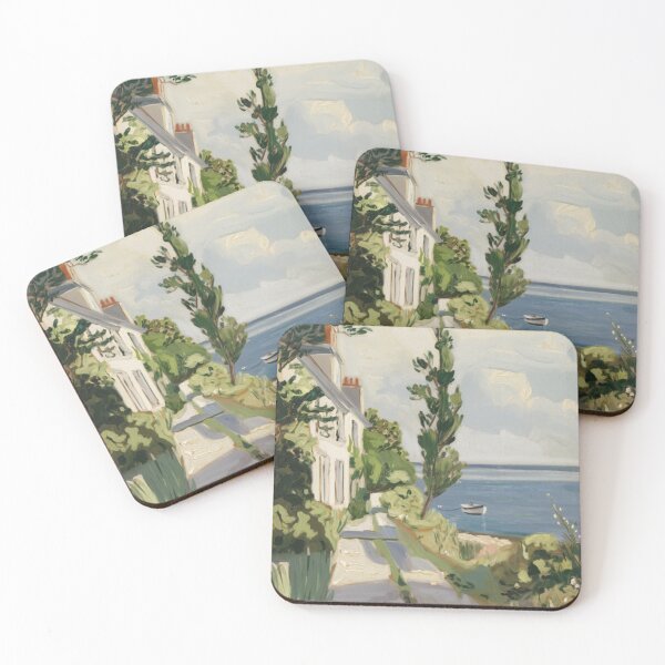 Item preview, Serene French Countryside Pathway – Impressionist Landscape in the Style of Alfred Sisley designed and sold by CARRAANN.
