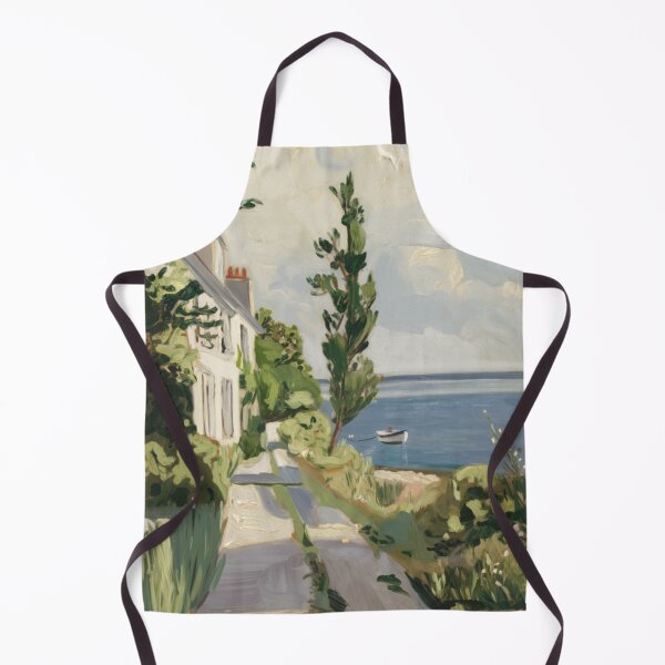 Item preview, Serene French Countryside Pathway – Impressionist Landscape in the Style of Alfred Sisley designed and sold by CARRAANN.