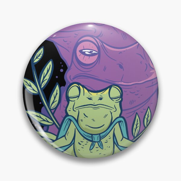 Item preview, Meditating Frog  designed and sold by TurtleDojo.