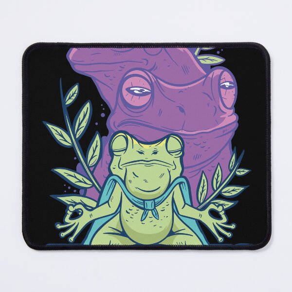 Item preview, Meditating Frog designed and sold by TurtleDojo.
