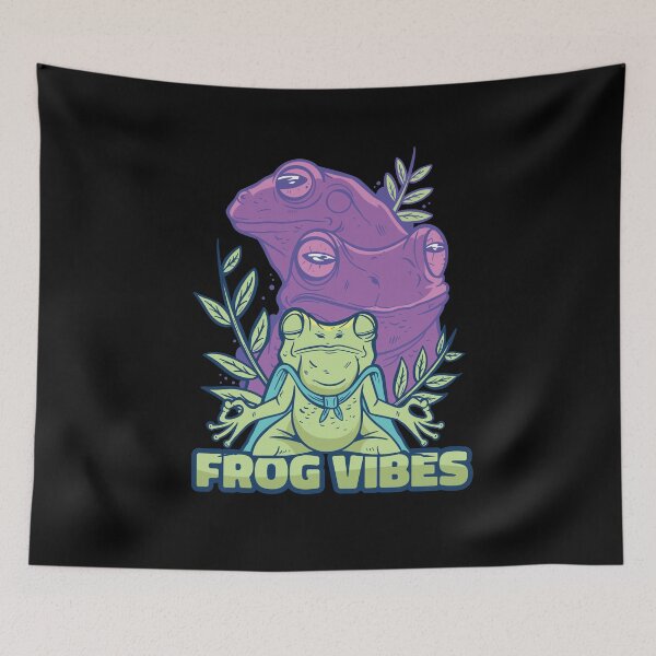 Item preview, Meditating Frog  designed and sold by TurtleDojo.