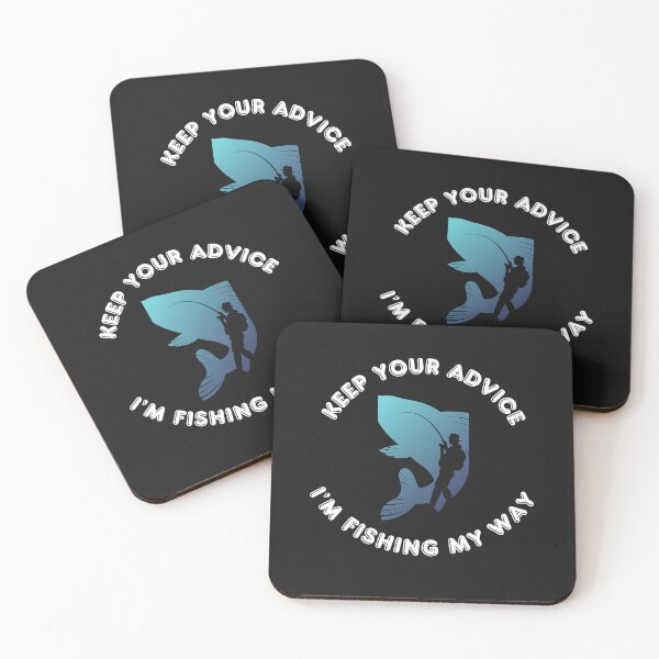 Item preview, Keep Your Advice I'm Fishing My Way Cranky Fishing designed and sold by AIJNtees.