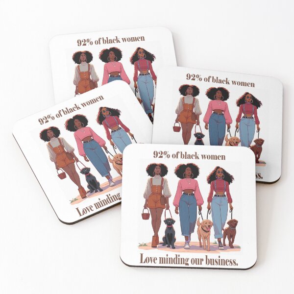 Item preview, Black Art Women Walking designed and sold by Kimmy and Zamiah Art.