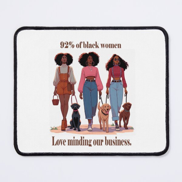 Item preview, Black Art Women Walking designed and sold by Kimmy and Zamiah Art.