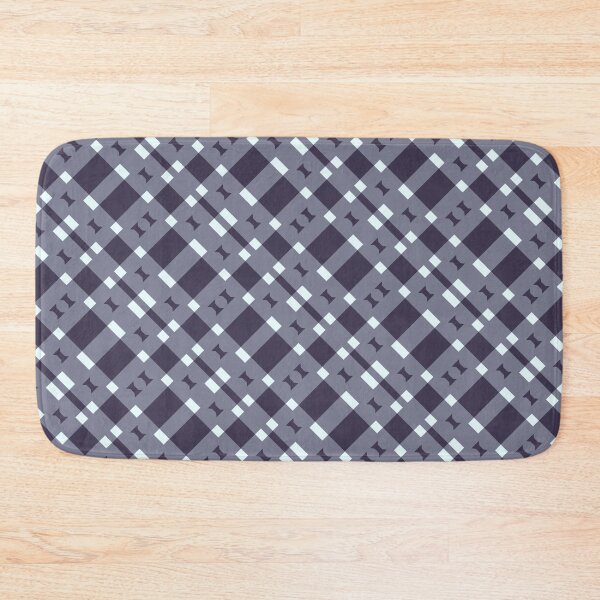 Item preview, Dark Geometric Plaid Pattern designed and sold by Looming Lines.