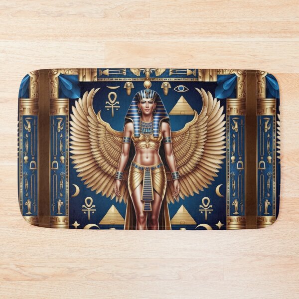 Item preview, Mystical Goddess Isis – Luxurious Egyptian Seamless Pattern designed and sold by bannzy.