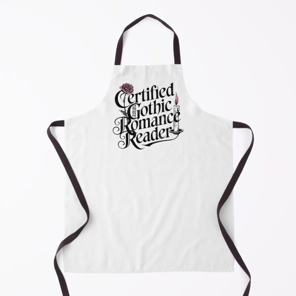 Item preview, Certified Gothic Romance Reader Bookworm Quote designed and sold by ArtadoraDesignz.